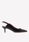 Malone Souliers Marion 45mm Slingback Pumps In Black