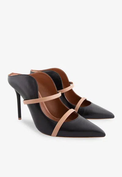 Malone Souliers Maureen 100 Leather Mules In Black
