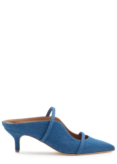 Malone Souliers Maureen 45 Denim Mules
