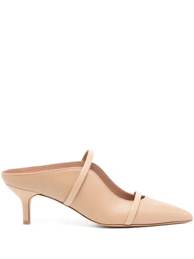 Malone Souliers Maureen 45 Mules In Neutral