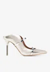 Malone Souliers Maureen 85 Metallic Leather Mules