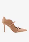 Malone Souliers Beige Maureen 85 Pointed Toe Pumps In Nude