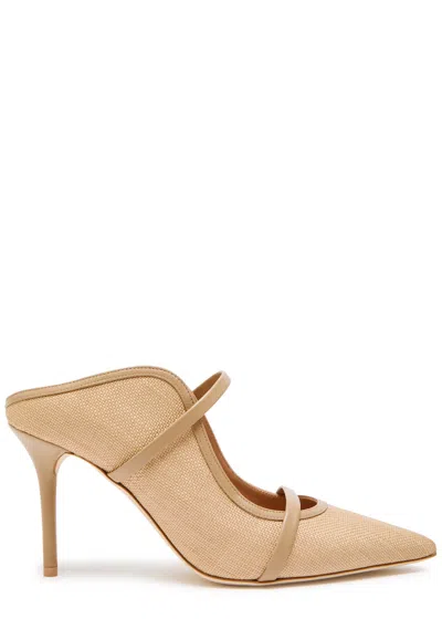 MALONE SOULIERS MALONE SOULIERS MAUREEN 85 RAFFIA MULES