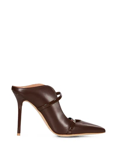 Malone Souliers Maureen Double-strap Pumps In Brown