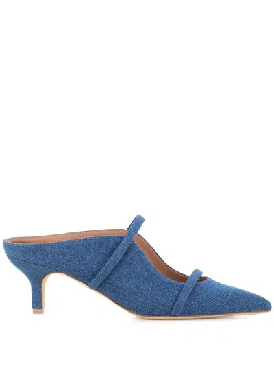 Malone Souliers Maureen Mules In 蓝色