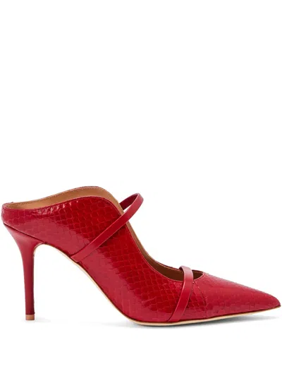 Malone Souliers Maureen Mules In Red