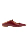 Malone Souliers Maureen Bassa Nappa In Red