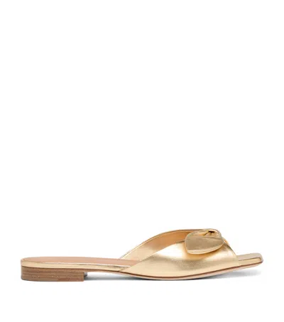 Malone Souliers Metallic Leather Vargas Sandals