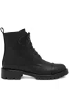 Malone Souliers Short Boots With Toe Cap And Thick Heel In Black