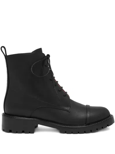 Malone Souliers Miller Combat Boots In Black