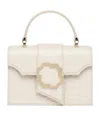 Malone Souliers Mini Croc Embossed Leather Top-handle Bag