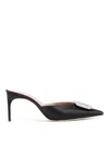 Malone Souliers Mona 70 Crystal-buckle Mules