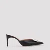 Malone Souliers Mona 70 Crystal-buckle Mules