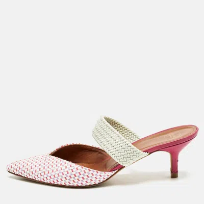 Malone Souliers Multicolor Raffia And Cord Maisie Mules