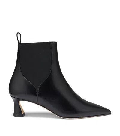 Malone Souliers Nappa Leather Carolyn Ankle Boots 45 In Black