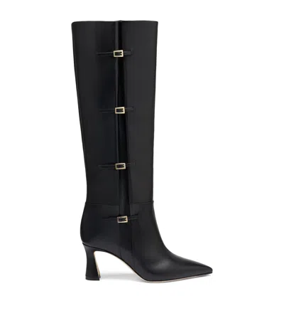 Malone Souliers Nappa Leather Nolan Knee-high Boots 70 In Black