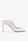 Malone Souliers Noah 90mm Leather Mules In White