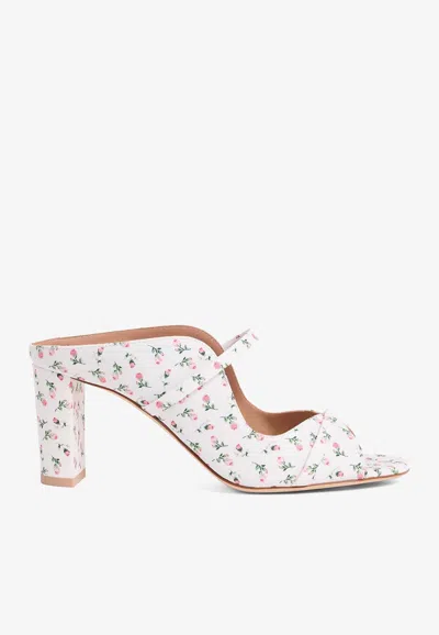 Malone Souliers Norah 70 Floral Canvas Sandals