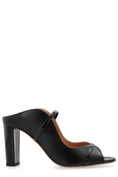 Malone Souliers Logo High-heeled Sandals In Black