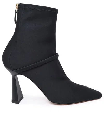 Malone Souliers Oliana Ankle Boots In Black Stretch Fabric