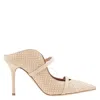 MALONE SOULIERS OPEN BOX - MALONE SOULIERS MAUREEN 85 LEATHER STILETTO MULES