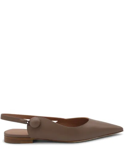 Malone Souliers Palmer Ballet Flats In Neutrals