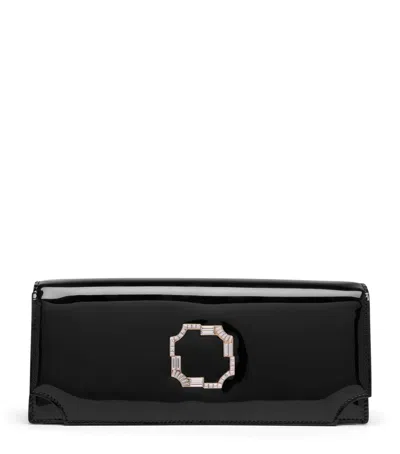 Malone Souliers Patent Leather Vivien Clutch Bag