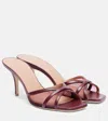 Malone Souliers Pantoletten Perla 70 Aus Leder Und Mesh