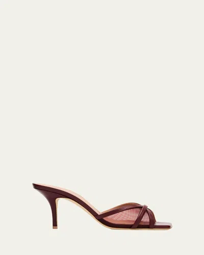 Malone Souliers Perla Mesh Leather Sandals