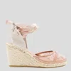 Malone Souliers Pink Espadrillas In Pink