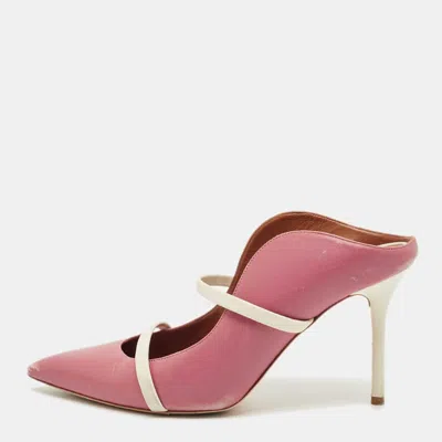 Malone Souliers Pink Leather Maureen Mules