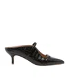 Malone Souliers Pointed High Heel Sandals In Black