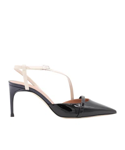Malone Souliers Pointed High-heeled Sandals In Black