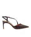 Malone Souliers Pointed High-heeled Sandals In Black