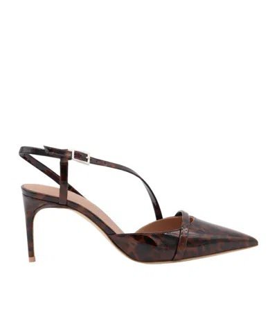 Malone Souliers Pointed High-heeled Sandals In Black