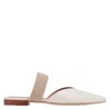 Malone Souliers Pointed Toe Flats In Neutral
