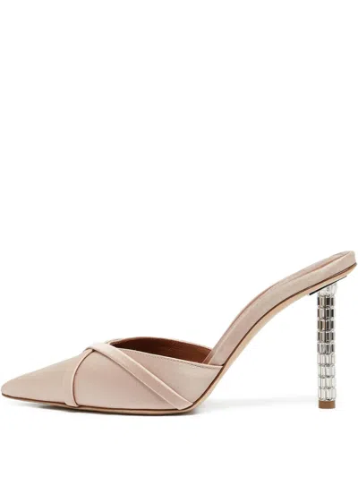 Pre-owned Malone Souliers  100mm Josephine Mules