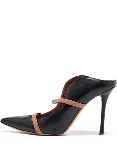 Pre-owned Malone Souliers  100mm Maureen Pointed-toe Mules