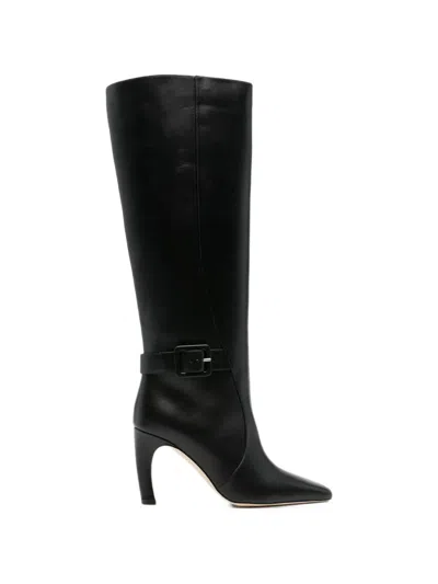 Malone Souliers Raven Buckle-strap Boots In Black