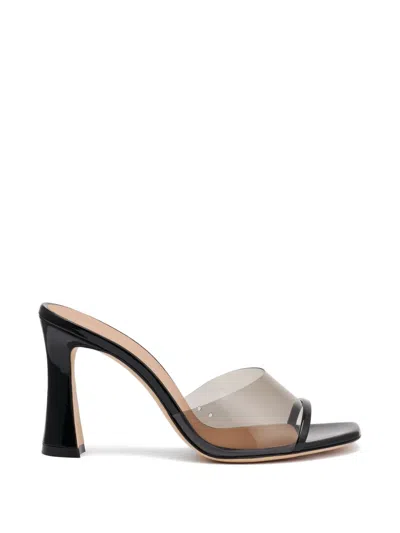 Malone Souliers Pvc Roxanne Heeled Sandals 90 In Black