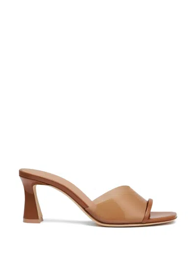 Malone Souliers Pvc Roxanne Heeled Sandals 70 In Brown