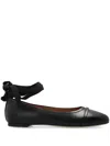 Malone Souliers Sabina Ballerina Shoes In Black