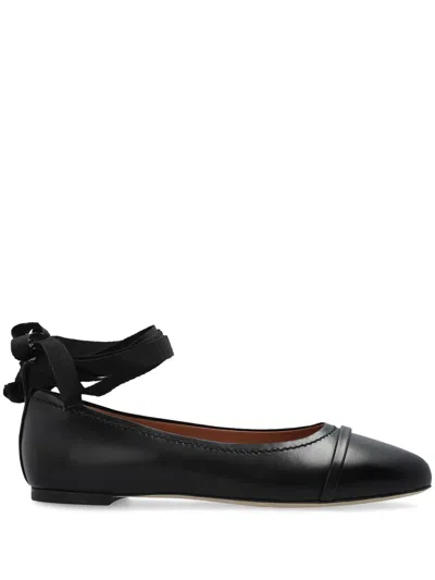 Malone Souliers Sabina Ballerina Shoes In Black