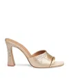Malone Souliers Satin Crystal-embellished Roxanne Heeled Sandals 90 In Gold