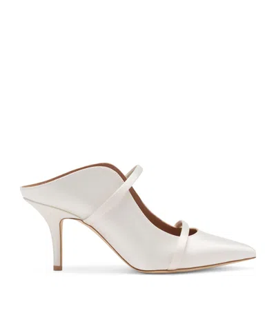 Malone Souliers Satin Maureen Mules 70 In Multi