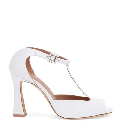 MALONE SOULIERS SATIN NOMI SANDALS 90