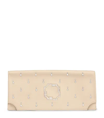 Malone Souliers Satin Vivien Clutch Bag