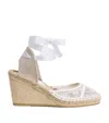Malone Souliers Selen Wedge Sandals 70 In Multi