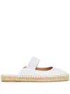 Malone Souliers Siena Espadrilles In Weiss