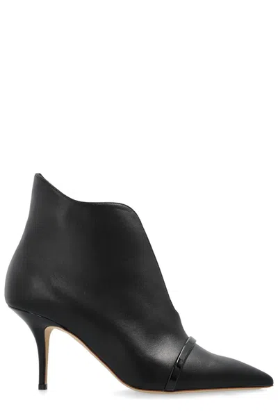 Malone Souliers Cora 70 Leather Ankle Boots In Black
